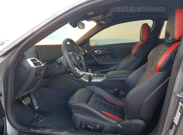 3MF23DM09S8F00780 2025 BMW M2 Silver Front interior view