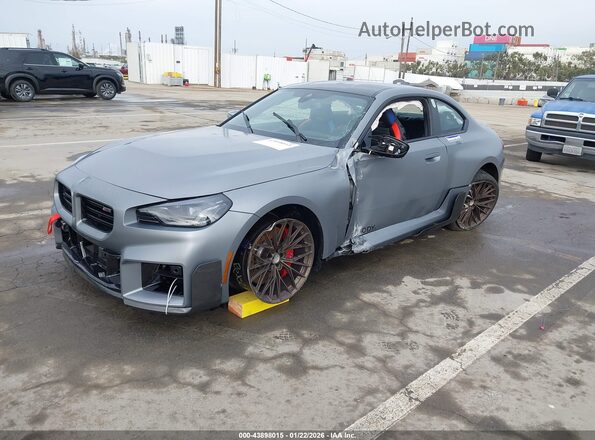 3MF23DM0XS8F81417 2025 BMW M2 Gray Front left
