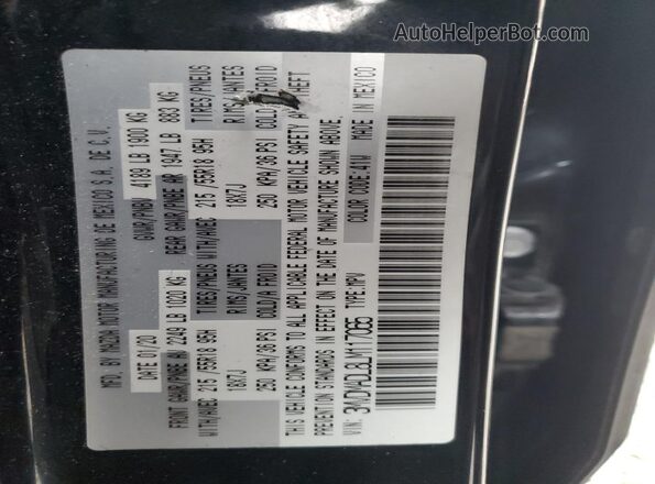 3MVDMADL8LM117065 2020 MAZDA CX-30 Black VIN sticker view
