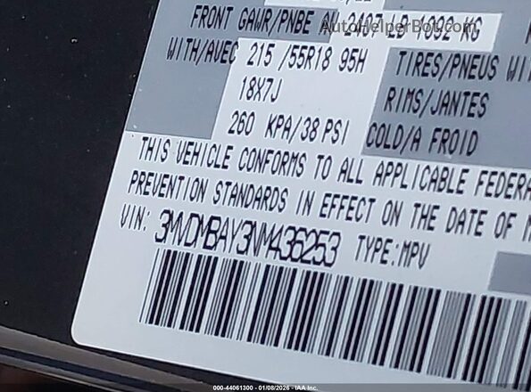 3MVDMBAY3NM436253 2022 MAZDA CX-30 Gray 
