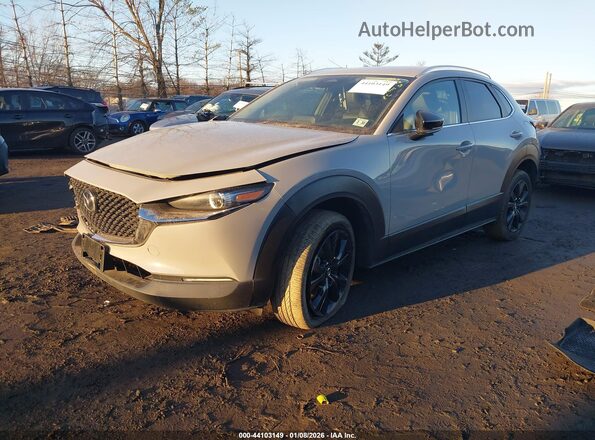 3MVDMBBM0SM781263 2025 MAZDA CX-30 Gray Առջևի ձախ երեք քառորդ տեսարան