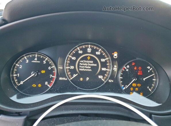 3MVDMBBM0SM820904 2025 MAZDA CX-30 Серебряный Вид щитка приборов