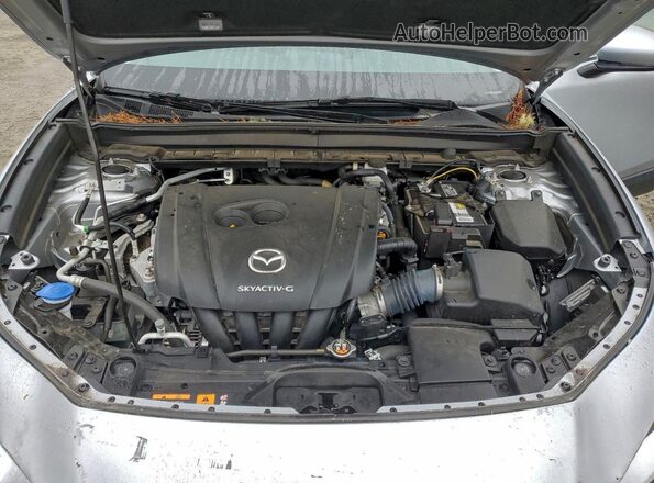 3MVDMBCL1LM132143 2020 MAZDA CX-30 Silver Widok komory silnika