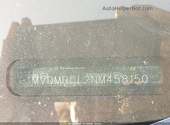 3MVDMBCL2NM458150 2022 MAZDA CX-30 Dark Blue Вид підкапотного простору