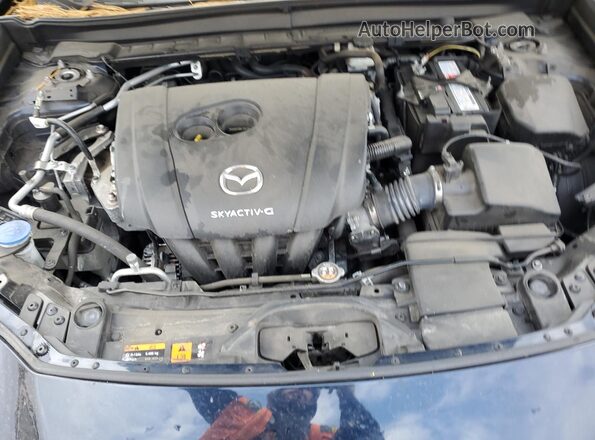 3MVDMBCLXMM263654 2021 MAZDA CX-30 Синий Вид задней части салона