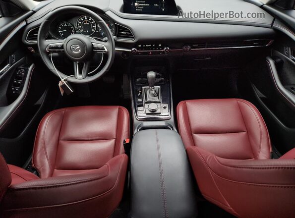 3MVDMBCM7RM694114 2024 MAZDA CX-30 Синий Вид панели приборов