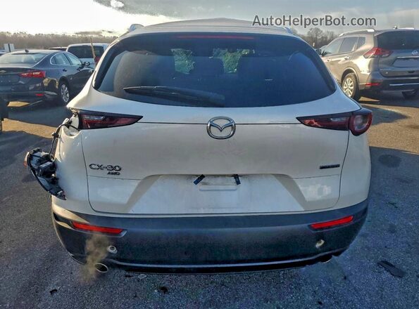 3MVDMBCM9SM772351 2025 MAZDA CX-30 White Հետևի տեսք
