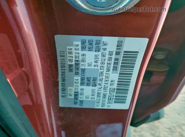 3MVDMBEM3LM108822 2020 MAZDA CX-30 Темно-бордовый Вид подкапотного пространства