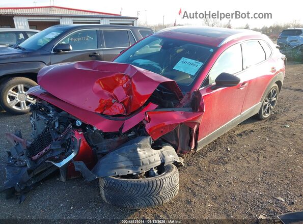 3MVDMBEY3NM446758 2022 MAZDA CX-30 Красный Передняя левая четверть