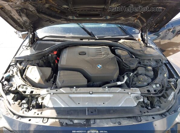 3MW23CM03N8C40620 2022 BMW 2 SERIES Black Հետևի տեսք