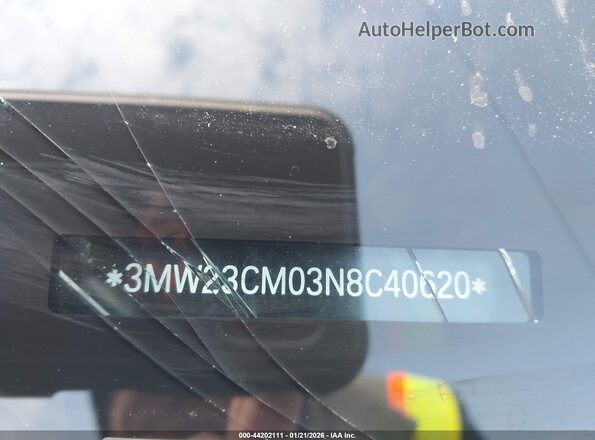 3MW23CM03N8C40620 2022 BMW 2 SERIES Black Առջևի վահանակի տեսք
