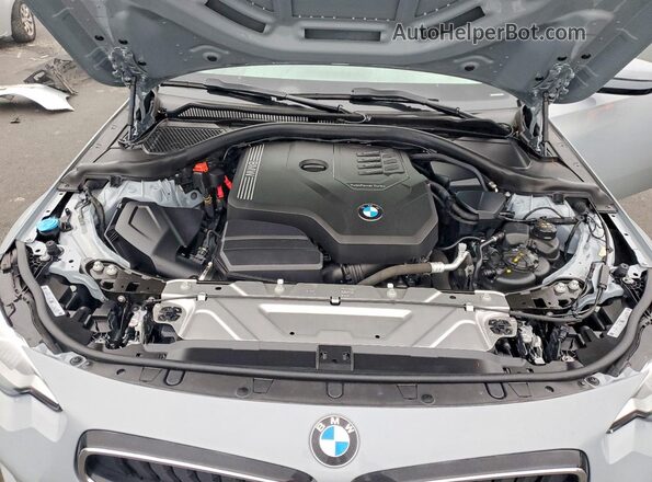 3MW23CM06P8D29570 2023 BMW 2 SERIES Gray Widok wnętrza z tyłu