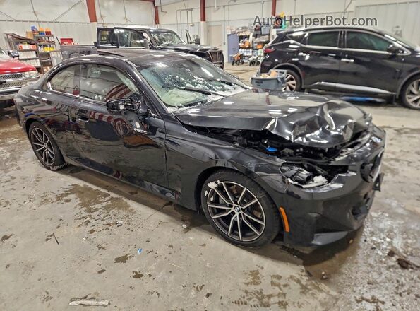 3MW33CM02S8F42805 2025 BMW 2 SERIES Black Przód prawy