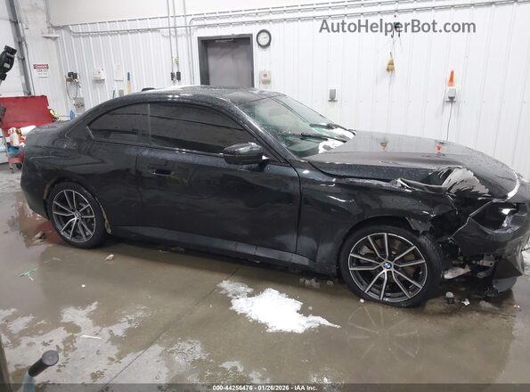 3MW33CM04R8D87362 2024 BMW 2 SERIES Black Widok wnętrza z tyłu