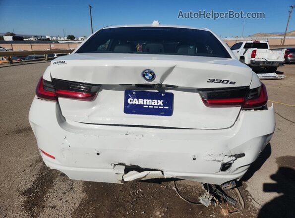 3MW39FF03R8D95031 2024 BMW 3 SERIES White უკანა ხედი