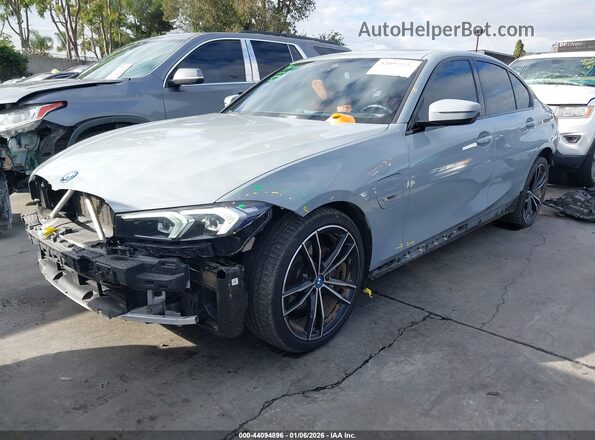3MW39FF06P8C84003 2023 BMW 3 SERIES Teal Առջևի ձախ երեք քառորդ տեսարան