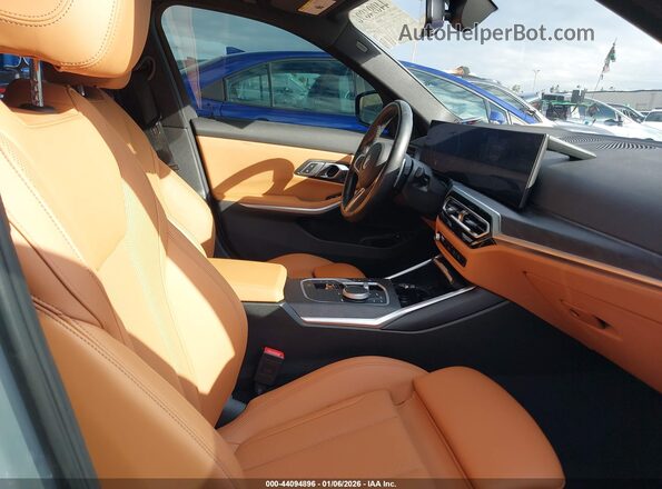 3MW39FF06P8C84003 2023 BMW 3 SERIES Teal Սալոնի դիմացի տեսք