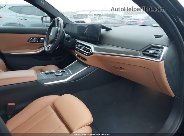 3MW39FS01P8D04647 2023 BMW 3 SERIES Black წინა სალონის ხედი