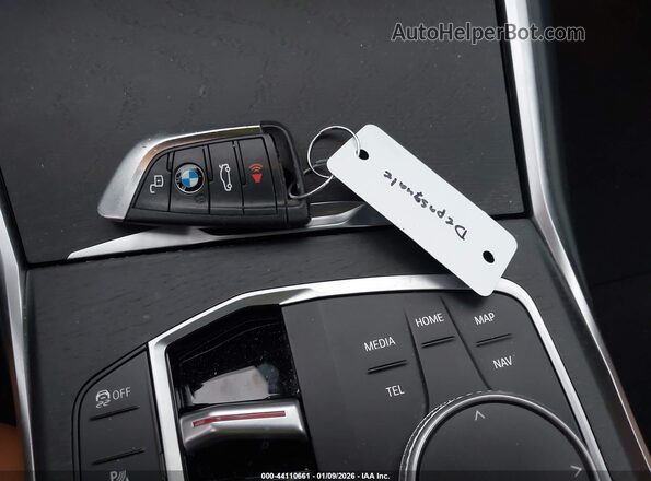 3MW39FS01P8D04647 2023 BMW 3 SERIES Black წინა პანელის ხედი