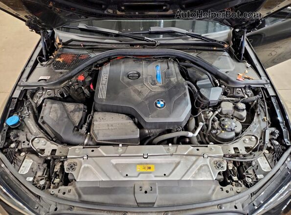 3MW39FS01P8D49202 2023 BMW 3 SERIES Black Rear interior view
