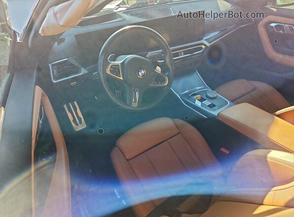 3MW43CM08P8D28347 2023 BMW M2 White Dashboard view