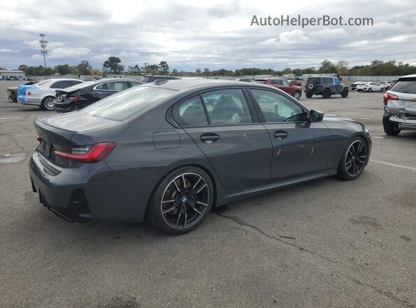 3MW49FF03P8C97201 2023 BMW M3 Gray Հետևի աջ