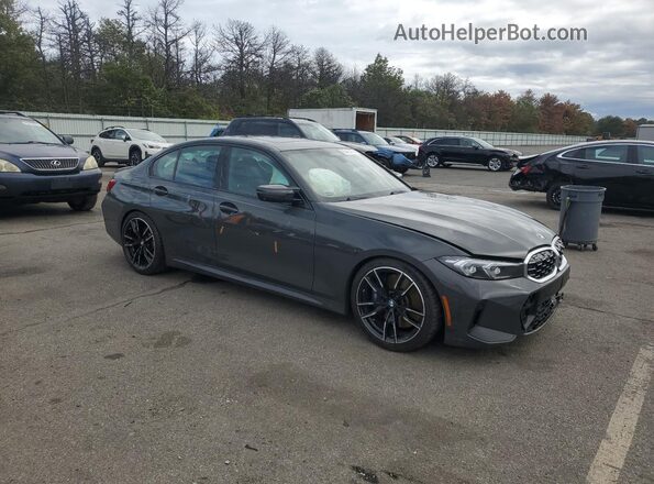 3MW49FF03P8C97201 2023 BMW M3 Gray Առջևի աջ