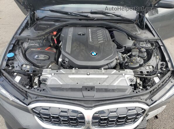 3MW49FF03P8C97201 2023 BMW M3 Gray Սալոնի հետևի տեսք