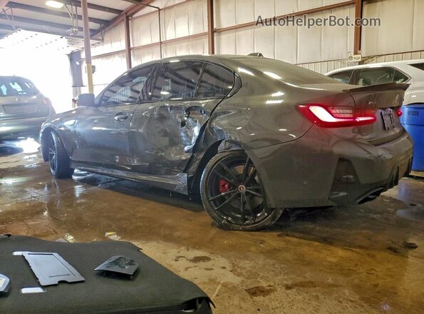3MW49FF03P8D04907 2023 BMW M3 Gray Հետևի ձախ