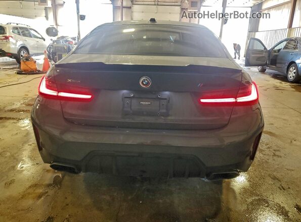 3MW49FF03P8D04907 2023 BMW M3 Gray Հետևի տեսք