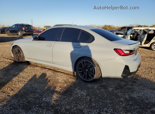 3MW49FF07R8E21103 2024 BMW M3 Gray უკანა მარცხენა