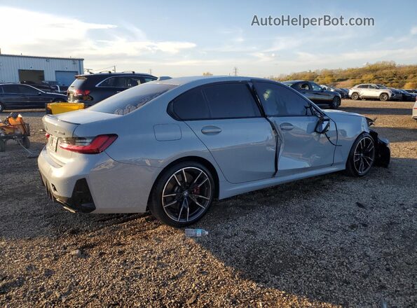 3MW49FF07R8E21103 2024 BMW M3 Gray უკანა მარჯვენა