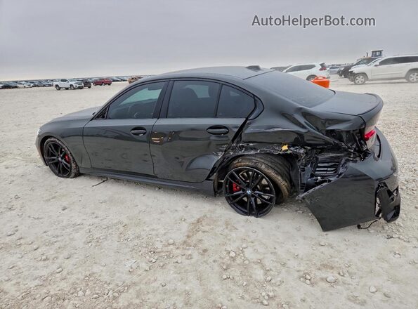 3MW49FS01R8D81560 2024 BMW M3 Gray Trasero izquierdo
