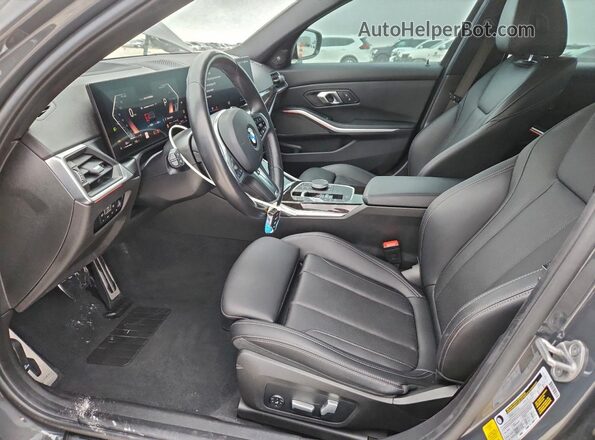 3MW49FS01R8D81560 2024 BMW M3 Gray Vista interior delantera