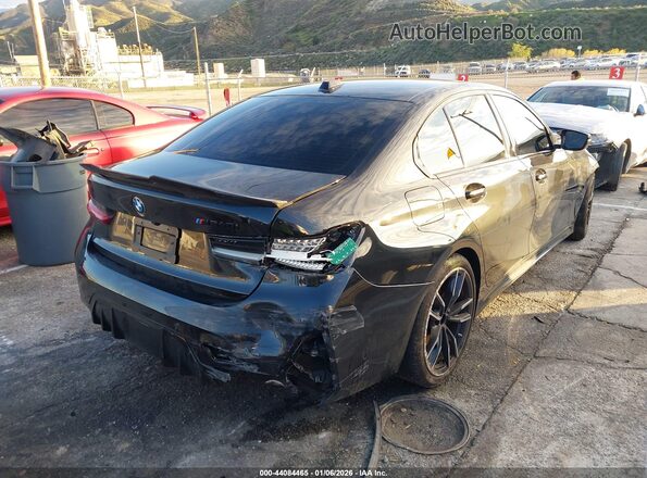 3MW49FS01R8E31051 2024 BMW M3 Черный Задняя правая четверть
