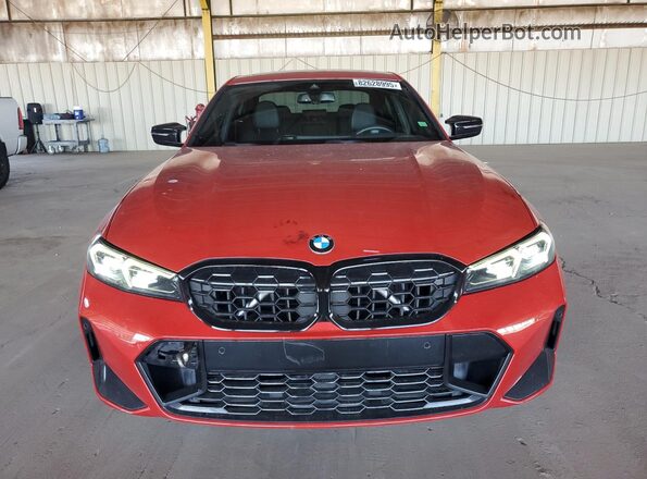 3MW49FS03P8D04220 2023 BMW M3 Red Вид спереду