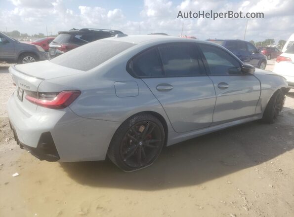 3MW49FS03R8E31486 2024 BMW M3 Gray Trasero derecho