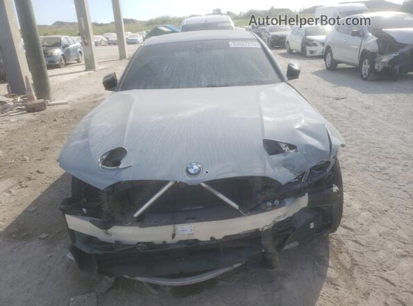 3MW49FS03R8E31486 2024 BMW M3 Gray Vista frontal