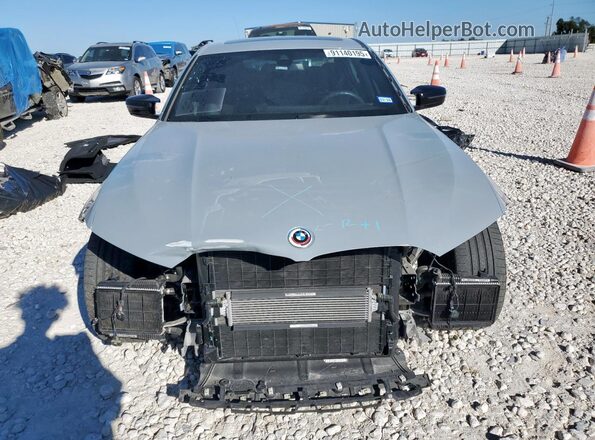 3MW49FS04P8D02069 2023 BMW M3 Silver წინა ხედი