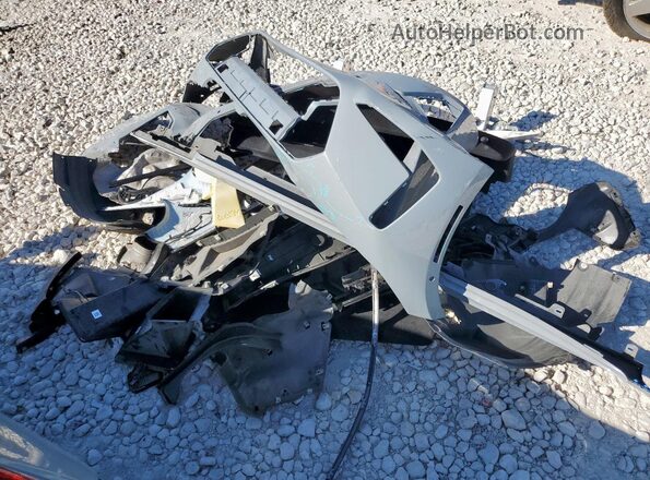 3MW49FS04P8D02069 2023 BMW M3 Silver ძრავის განყოფილების ხედი