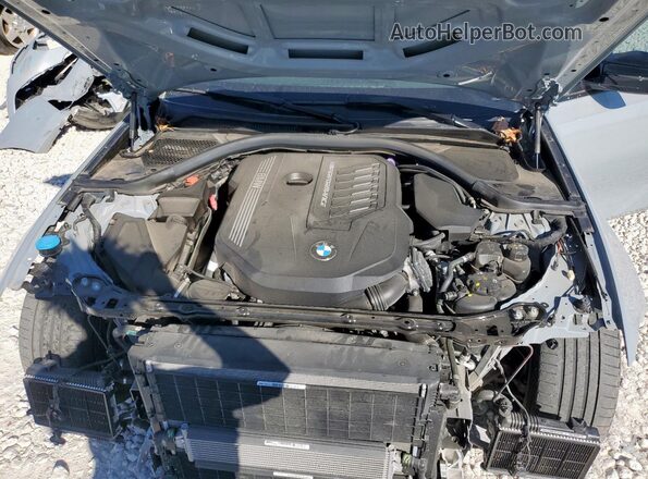 3MW49FS04P8D02069 2023 BMW M3 Silver უკანა სალონის ხედი