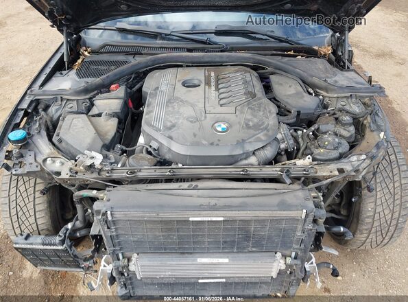 3MW49FS06P8D01411 2023 BMW 3 SERIES Black Rear view