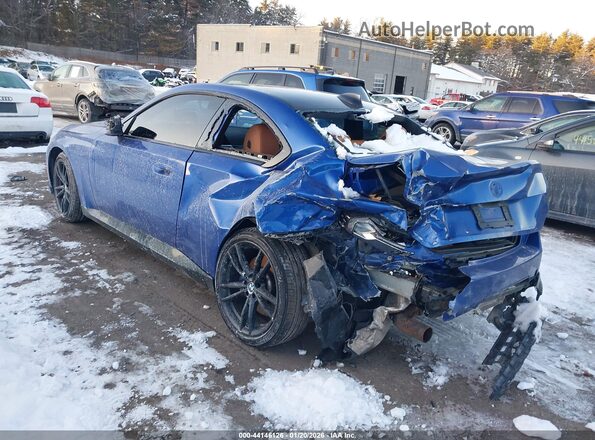 3MW53CM08N8C35796 2022 BMW M2 Blue Tył lewy