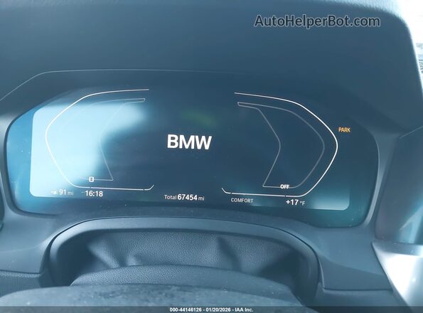 3MW53CM08N8C35796 2022 BMW M2 Blue Widok tylnych siedzeń