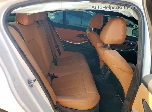 3MW59FT0XS8F73875 2025 BMW M3 White Widok wnętrza z tyłu