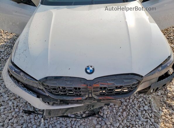 3MW59FT0XS8F73875 2025 BMW M3 White Widok komory silnika