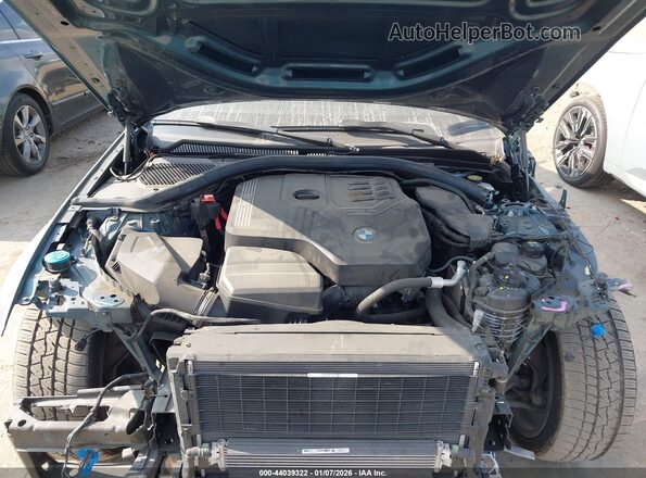 3MW5R1J01M8B62017 2021 BMW 3 SERIES Бирюзовый Вид сзади