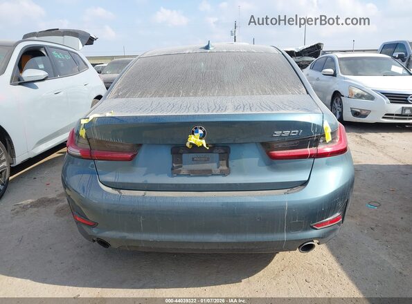 3MW5R1J01M8B62017 2021 BMW 3 SERIES Бирюзовый 