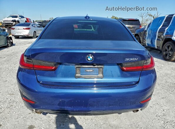 3MW5R1J09N8C42604 2022 BMW 3 SERIES Blue Vista trasera