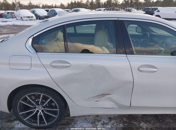 3MW5R7J02M8C01491 2021 BMW 3 SERIES White Vista frontal